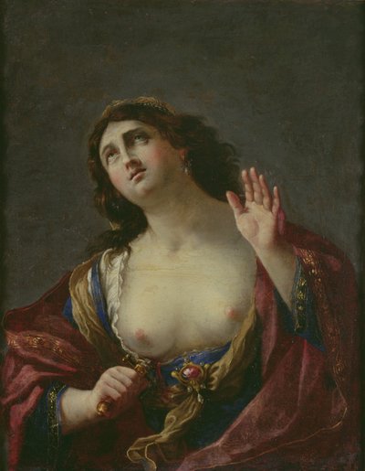 The Death of Lucretia by Italian School